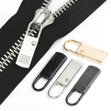 5pcs black Detachable Zipper Pull, Replacement Zipper Accs For jeans & Backpack, sewing Tools