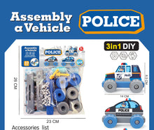 Children's Assembling Engineering Vehicle Detachable Screw Combination Disassembly Toy Boy Car DIY