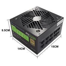 PCIE 5.0 1200W PC Power Supply Full Modular PSU For Power Source 1200W WATT Power Supply ATX PC PSU GPU Gaming Graphics