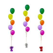 Tassel Helium Balloon Weights Birthday Wedding Cement base Colorful Foil Balloon Weights 5CM Party Decoration