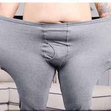 Conjunto de ropa interior térmica de invierno para hombre, talla 6XL, forro polar para mantener el calor, calzoncillos largos, holgados, elásticos, ropa de estar por casa y pijama.