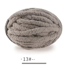 Ovillo de lana chenilla extragruesa de 250 g para mantas, cojines, camas para mascotas, bufandas y gorros tejidos a mano, suave y de gran grosor. 1 pieza = 1 unidad = 250 gramos.