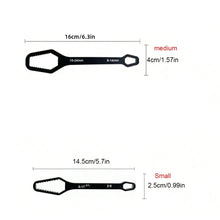 PINMOAP 1PC Multi Functional Wrench With Adjustable Self Tightening Double Head Wrench Convenient Tool For Cars Bicycles Homes