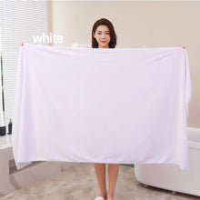 Toalla de baño de microfibra extragrande y gruesa, superabsorbente y de secado rápido, multiusos para viajes, deportes y spa.