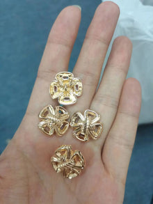 Vintage Gold Metal Shank Buttons, 10 Pcs Round Buttons for Suits and Coats - image 16