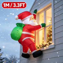 1M/3.3FT Christmas Decorations Inflatable Toy Dabbing Santa Claus Home Yard Xmas Ornaments Decor Christmas Outdoor Decor Toy