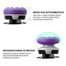 Level Up Your Game! DATA FROG Galaxy High-Rise Thumbstick Extenders. Designed for PS5, PS4 & 8BitDo Ultimate Controllers, These