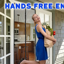 No-Drill Magnetic Mesh Door Curtain - Invisible Mosquito & Insect Proof Screen for Home Use