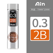 1 unidad de minas Pentel C275 STEIN antiroturas para portaminas de dibujo manga, especial para bocetos de estudiantes 0,2/0,3/0,5/0,7/0,9 mm