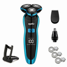 ZOZEN Electric Razor Electric Shaver Rotary Shaving Machine Cutter Recharge for Men Beard Trimmer Wet-Dry Dual Use Waterproof