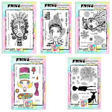 Journal Face Doodle Girl Clear Stamps DIY Scrapbook Diary Greeting Card Decoration Handmade Embossing Template Mould