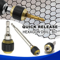 Large Head Pop-up Quick Release Self-locking Hexagonal Handle Extension Rod Electric Drill Driver Conversion Screwdriver Tool