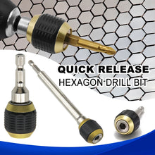 Large Head Pop-up Quick Release Self-locking Hexagonal Handle Extension Rod Electric Drill Driver Conversion Screwdriver Tool
