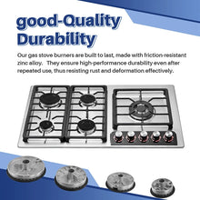 4Pcs Portable Gas Stove Burner Replacement - Surface Burner Head Accessories Stove Range Gas Burners Gas Stove Gas Stove