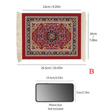 1pc Coffee Mat, Bohemian Style Coffee Pad Cup Mat, Multi-purpose Anti-slip Placemat, Coaster Coffee Accessories