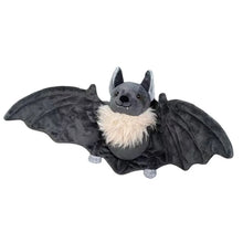 Peluche de murciélago gris de 25 cm, adorable y suave, ideal como decoración para el hogar, regalo de cumpleaños o Navidad para niños