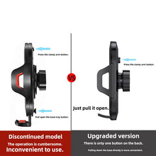Car Mount Accessories Universal Rotatable Car Phone Holder Parts Compatible with Devices 5-9cm in Width For 17mm Ball Head Base