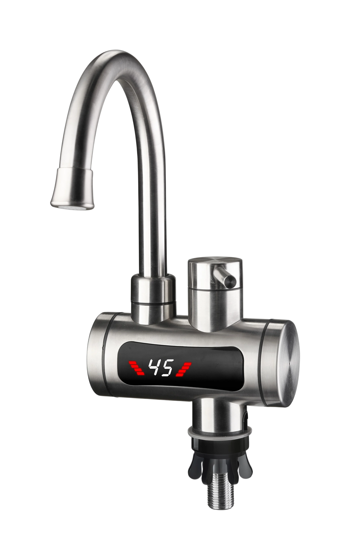 Instant Electric Water Heater 3300W EU Plug Under Sink 220V Kitchen Bathroom Tankless Hot Water Faucet Heater 360° Rotatable