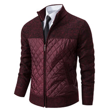 Autumn Winter Sweater Men's Loose Cardigan 2023 New Cold Cold High Neck Jumpers Patchworked Windbreaker Causal Jackets