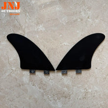 JNJ-FCS I 5.25 Inch Solid Fiberglass Surfboard Twin Fins