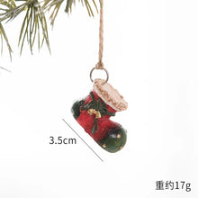 2022 Christmas Tree Decorations Christmas Resin Pendant Ornaments Home Decor DIY Kids Toys Gifts DIY Handmade Jewelry
