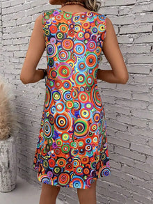 Women's Off-Shoulder All-Over Print Mini Dress - Sexy Vacation Sundress, Flowy Summer Beach Dress, Boho Chic Short Dress for Wom