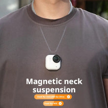 Soporte de cuello magnético para disparos en primera persona para Insta360 Go Ultra, vlogging y videoblogging montado en el cuerpo, de Sunnylife