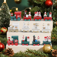 Christmas Decorations Train Xmas Tree Ornaments Holiday Party Home New Year 2026 Decor Navidad Gift Window Display Props