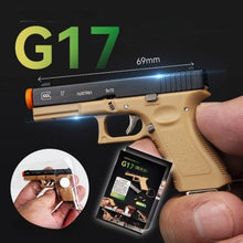 1:3 Scale Alloy Empire G17 Half Alloy Gun Model Keychain Shell Pop-up Detachable Decompression Toy Men's Gift