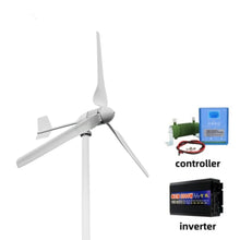 5000W 5KW Horizontal Axis Wind Turbine 24V 48V 96V Wind Generator CE Certified Free Energy Low Speed Start Off Grid for Home Use