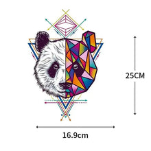 Cute animal heat transfer T-shirt print Iron On denim jacket DIY decoration bear and wolf animal washable stickers