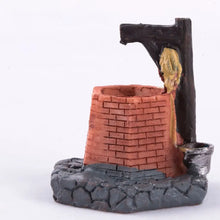 Cute Resin Miniature Statue Mini House Figurines Chinese Rural Sense DIY Scene Statue Bonsai Decor Fairy Garden Micro Landscape