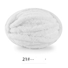 Ovillo de lana chenilla extragruesa de 250 g para mantas, cojines, camas para mascotas, bufandas y gorros tejidos a mano, suave y de gran grosor. 1 pieza = 1 unidad = 250 gramos.