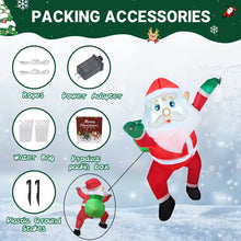 1M/3.3FT Christmas Decorations Inflatable Toy Dabbing Santa Claus Home Yard Xmas Ornaments Decor Christmas Outdoor Decor Toy