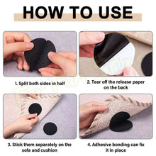 For Fun 5/6CM Home Adhesive Velcro Bed Sheet Sofa Cushion Car Carpet Double-sided Fixing Stickers Foot Mats Anti Slip Grip Tape