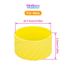 SW 40oz Silicone Cup Bottom Cover for Stanley Quencher Adventure Tumbler Protective Water Bottle Sleeve Antislip Cup Boot Sleeve