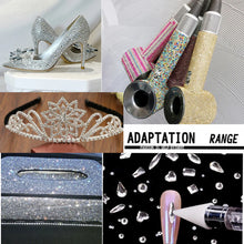 Aurora Series Glitter Non Hot Fix Rhinestone Flatback Crystals Strass Nails Accessories Diamond For Nail Art Nail Charms