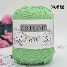 1Pc 50g Hand knitting 100% cotton yarn soft crochet yarn to knit sweater blanket hat line crocheting amigurumi doll bag threads