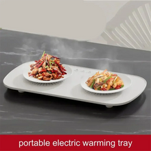 Qualitative! Food Electric Warming Plate Warmer Hot Placemat Plate Placemat Long Lasting Warming Plates for Home Dinner Plate Wh