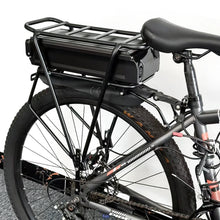 Rear Rack Battery Case 78pcs 21700 Cells EBike Battery Box 36V 48V 52V Ebike Downtube Case With Rear Rack