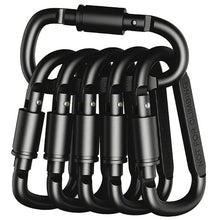 1PCS Carabiner Set For Key Camping Survival EDC Outdoor Keychain Clip  Alloy Aluminum Tactical Caribiner Hook Karabiners