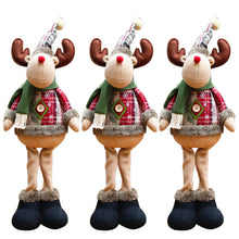 casa decoração decoracion casa Home decoration Christmas Santa Snowman-Reindeer Christmas Decoration Leg Table Mantel Decoration