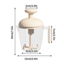 Egg Beater Hand Mixer Semi-Automatic Egg Whisk Milk Frother Handheld Manual Press-type To Beat Egg Whites Baking Tool