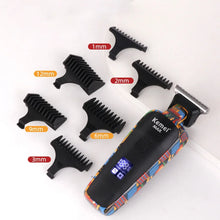 Kemei Hair Beard Trimmer For Men Electric Hair Clipper Rechargeable Hair Cutting Machine Face Shaver Body Trimer