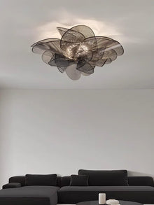 2026 Nordic Classic Ceiling Lamps Black/White PVC Modern Designer Lamp Bedroom Home Decor Lighting Dining Room LED Pendant Light
