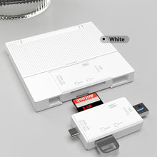 7-in-1 USB 2.0 Card Reader Storage Box with SD, TF, SIM Slots and Type-C Adapter - image 7