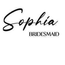 Personalized Bridesmaid gifts paper Bags Maid of Honor Custom Name Handbag Bridal Bachelorette Party Gifts Bride Wedding package