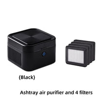 Multifuntional Ashtray Air Purifier Smokless  Smoke Removing ,USB Chargeable Smokeless Ashtray Indoor,Outdoor,Home,Office