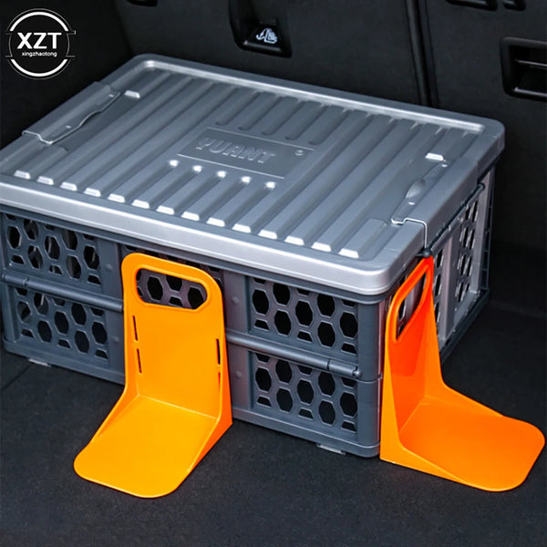 Organizador multifuncional para maletero de coche, soporte de fijación para herramientas, caja de equipaje, soporte antivibración y valla de almacenamiento