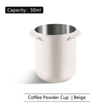 58mm Dosing Cup Sniffing Mug 304 Stainless Steel Coffee Dosing Cup Compatible with 58mm Espresso Portafilters Coffee Accessories